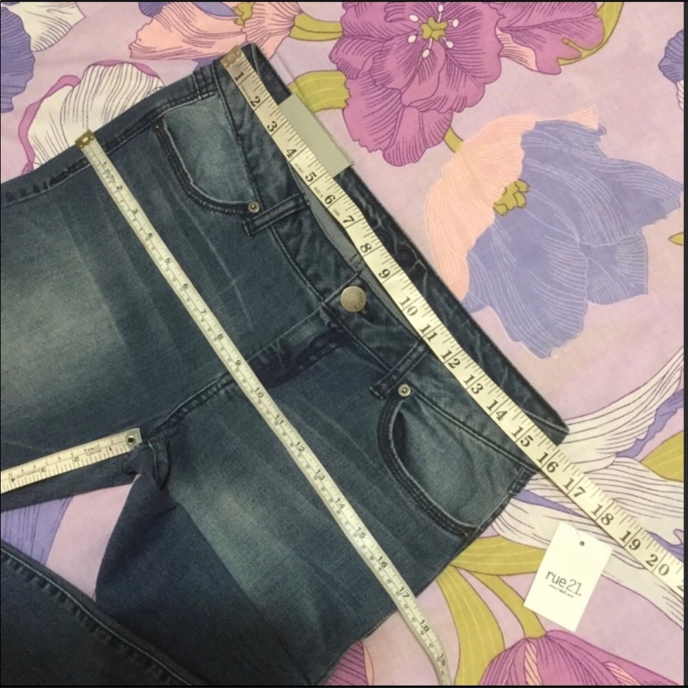 Rue 21 Low-Rise Skinny  Freedom Flex Blue Jeans NWT - Picture 6 of 8